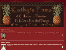 Tablet Screenshot of kathysprims.blogspot.com