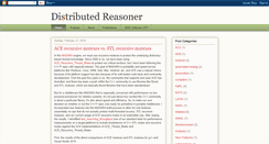 Desktop Screenshot of distributedreasoner.blogspot.com