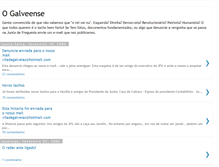 Tablet Screenshot of o-galveense.blogspot.com
