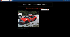 Desktop Screenshot of generalleehondacivic.blogspot.com