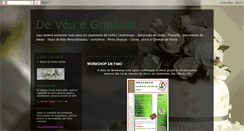 Desktop Screenshot of de-veu-e-grinalda.blogspot.com