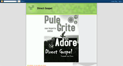 Desktop Screenshot of directgospel.blogspot.com