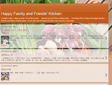 Tablet Screenshot of happyfamilyandfriendskitchen.blogspot.com