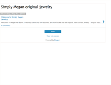 Tablet Screenshot of meganjewelry.blogspot.com