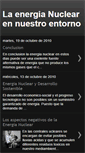 Mobile Screenshot of laenergianuclearennuestroentorno.blogspot.com