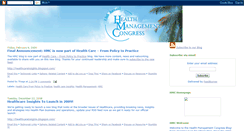 Desktop Screenshot of healthmanagementcongress.blogspot.com