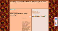 Desktop Screenshot of dataentryjobslover.blogspot.com