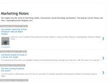 Tablet Screenshot of marketing-sensei.blogspot.com