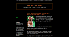 Desktop Screenshot of petphototips.blogspot.com