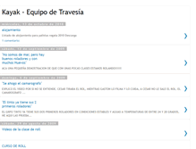 Tablet Screenshot of kayak-cnf.blogspot.com
