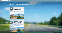 Desktop Screenshot of marriage-success-tips.blogspot.com