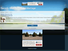 Tablet Screenshot of marriage-success-tips.blogspot.com