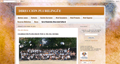 Desktop Screenshot of direccionplurilingue.blogspot.com