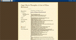 Desktop Screenshot of oggslist.blogspot.com