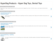Tablet Screenshot of hyperdog-products.blogspot.com