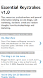 Mobile Screenshot of essential-keystrokes.blogspot.com