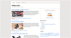 Desktop Screenshot of hobymotor.blogspot.com