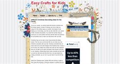 Desktop Screenshot of easy-crafts-for-kids.blogspot.com