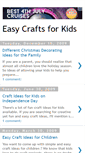Mobile Screenshot of easy-crafts-for-kids.blogspot.com
