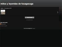 Tablet Screenshot of mitosyleyendasdefusagasuga.blogspot.com