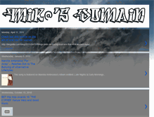 Tablet Screenshot of mikasdomain.blogspot.com