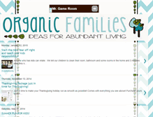 Tablet Screenshot of organicfamilies.blogspot.com