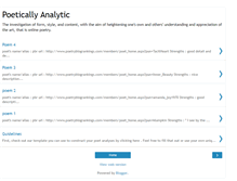 Tablet Screenshot of poeticallyanalytic.blogspot.com