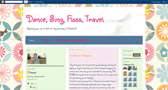 Desktop Screenshot of chanteldancesingflosstravel.blogspot.com