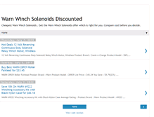 Tablet Screenshot of cheapwarnwinchsolenoids.blogspot.com