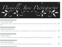 Tablet Screenshot of daniellejanephotography.blogspot.com