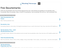Tablet Screenshot of allfreedocumentaries.blogspot.com