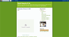 Desktop Screenshot of bookreportsrus.blogspot.com