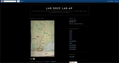 Desktop Screenshot of lardocelaralan.blogspot.com