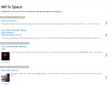 Tablet Screenshot of mhinspace.blogspot.com