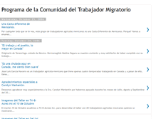 Tablet Screenshot of migratorios.blogspot.com