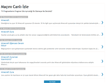 Tablet Screenshot of macinicanliizle.blogspot.com