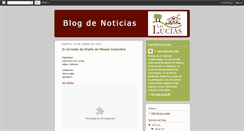 Desktop Screenshot of laslucias.blogspot.com