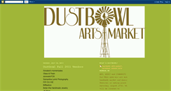 Desktop Screenshot of dustbowlartsmarket.blogspot.com