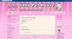 Desktop Screenshot of littlepethouse.blogspot.com