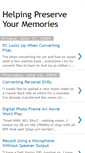 Mobile Screenshot of memorypreservation.blogspot.com
