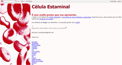 Desktop Screenshot of celulaestaminal.blogspot.com