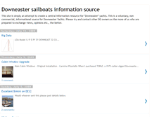 Tablet Screenshot of downeastyachts.blogspot.com
