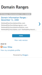 Mobile Screenshot of mydomain-ranges.blogspot.com