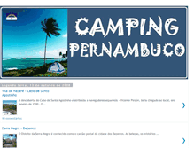 Tablet Screenshot of campingpernambuco.blogspot.com