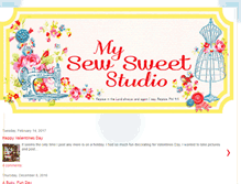 Tablet Screenshot of mysewsweetstudio.blogspot.com