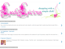 Tablet Screenshot of ladylicious10.blogspot.com