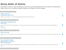 Tablet Screenshot of moneymailerofatlanta.blogspot.com