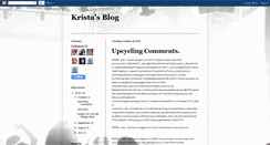 Desktop Screenshot of kristamav.blogspot.com