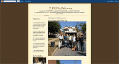 Desktop Screenshot of cleanindelaware.blogspot.com
