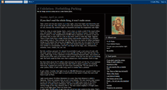 Desktop Screenshot of forbiddingparking.blogspot.com
